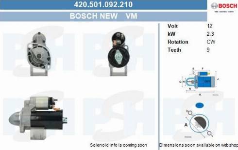 PSH 420.501.092.210 - Démarreur cwaw.fr