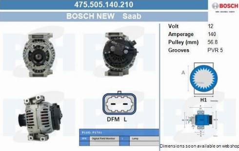 PSH 475.505.140.210 - Alternateur cwaw.fr