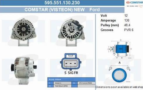 PSH 595.551.130.230 - Alternateur cwaw.fr