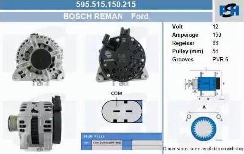 PSH 595.515.150.215 - Alternateur cwaw.fr