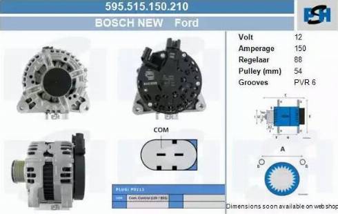 PSH 595.515.150.210 - Alternateur cwaw.fr