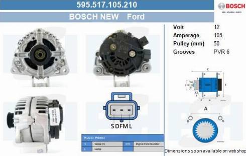 PSH 595.517.105.210 - Alternateur cwaw.fr