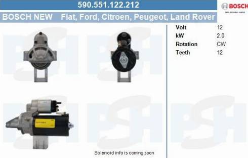 PSH 590.551.122.212 - Démarreur cwaw.fr