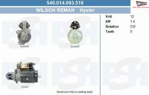 PSH 540.014.093.516 - Démarreur cwaw.fr