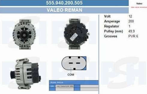 PSH 555.940.200.505 - Alternateur cwaw.fr