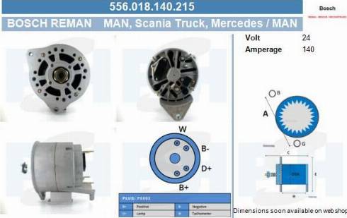 PSH 556.018.140.215 - Alternateur cwaw.fr