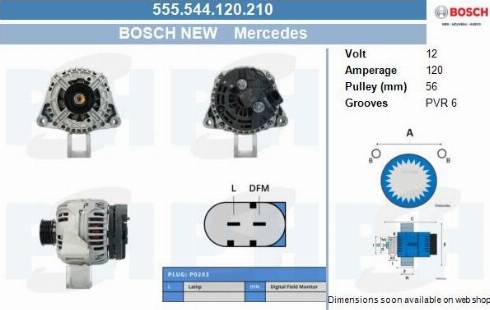 PSH 555.544.120.210 - Alternateur cwaw.fr