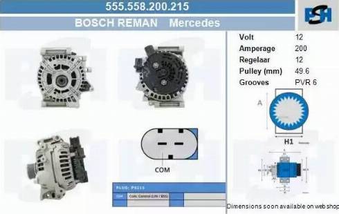 PSH 555.558.200.215 - Alternateur cwaw.fr