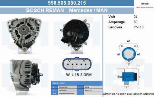 PSH 556.505.080.215 - Alternateur cwaw.fr