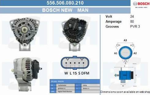 PSH 556.506.080.210 - Alternateur cwaw.fr