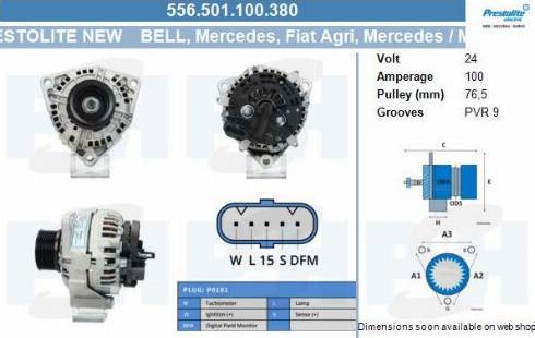 PSH 556.501.100.380 - Alternateur cwaw.fr