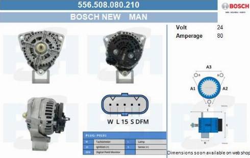 PSH 556.508.080.210 - Alternateur cwaw.fr