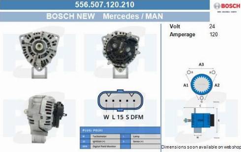 PSH 556.507.120.210 - Alternateur cwaw.fr