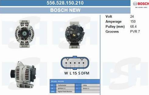 PSH 556.528.150.210 - Alternateur cwaw.fr