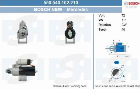 PSH 550.540.102.210 - Démarreur cwaw.fr