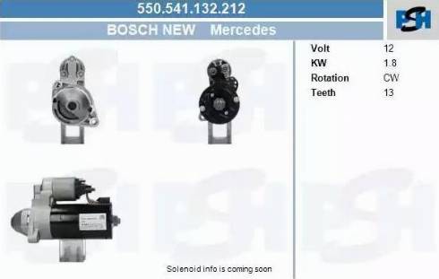 PSH 550.541.132.212 - Démarreur cwaw.fr