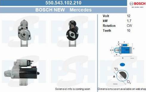 PSH 550.543.102.210 - Démarreur cwaw.fr