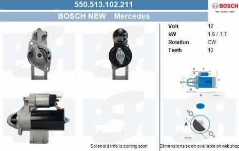 PSH 550.513.102.211 - Démarreur cwaw.fr