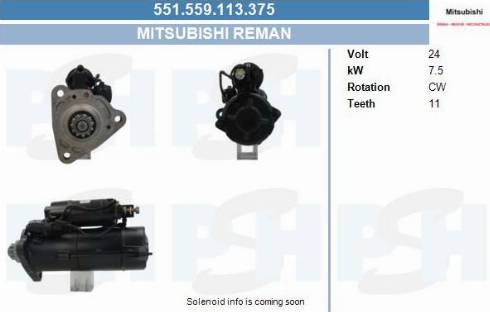 PSH 551.559.113.375 - Démarreur cwaw.fr