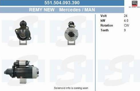 PSH 551.504.093.390 - Démarreur cwaw.fr