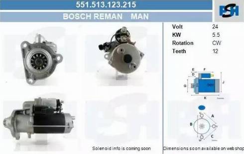 PSH 551.513.123.215 - Démarreur cwaw.fr