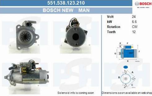 PSH 551.538.123.210 - Démarreur cwaw.fr