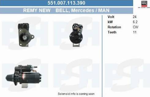 PSH 551.007.113.390 - Démarreur cwaw.fr