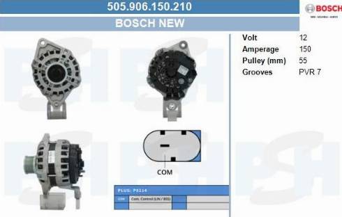 PSH 505.906.150.210 - Alternateur cwaw.fr