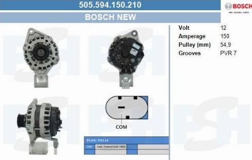 PSH 505.594.150.210 - Alternateur cwaw.fr