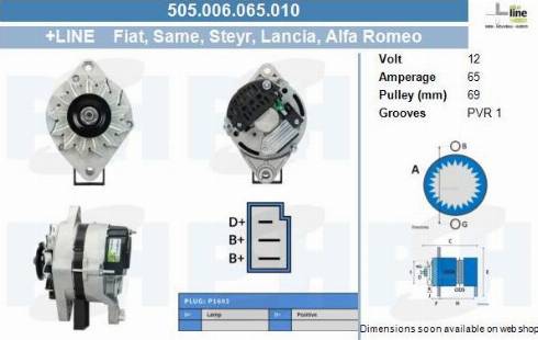 PSH 505.006.065.010 - Alternateur cwaw.fr