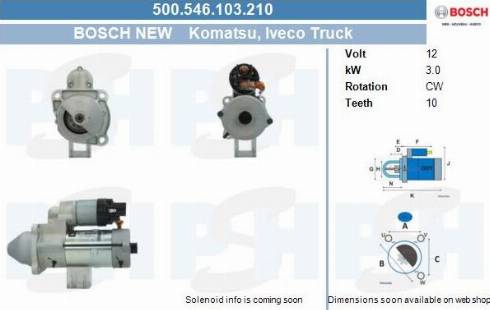 PSH 500.546.103.210 - Démarreur cwaw.fr