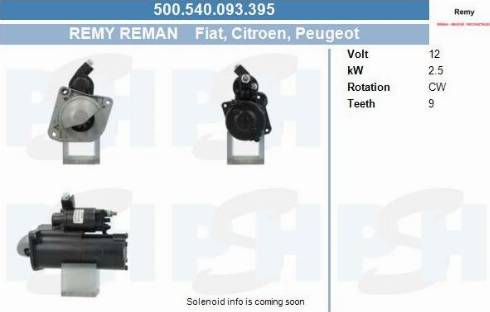 PSH 500.540.093.395 - Démarreur cwaw.fr