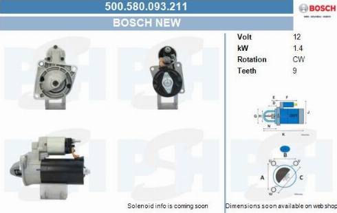 PSH 500.580.093.211 - Démarreur cwaw.fr