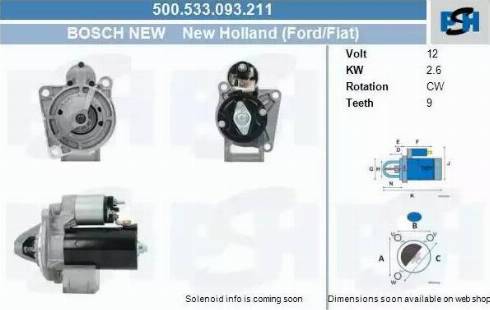 PSH 500.533.093.211 - Démarreur cwaw.fr