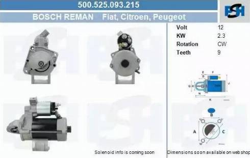 PSH 500.525.093.215 - Démarreur cwaw.fr