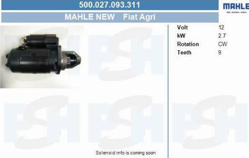 PSH 500.027.093.311 - Démarreur cwaw.fr