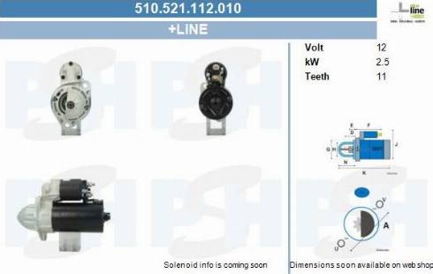 PSH 510.521.112.010 - Démarreur cwaw.fr