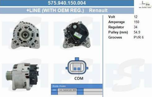 PSH 575.940.150.004 - Alternateur cwaw.fr