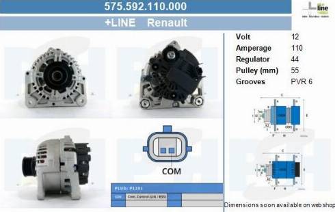 PSH 575.592.110.000 - Alternateur cwaw.fr