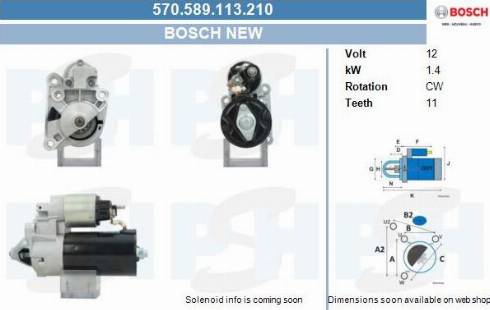 PSH 570.589.113.210 - Démarreur cwaw.fr