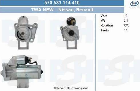 PSH 570.531.114.410 - Démarreur cwaw.fr