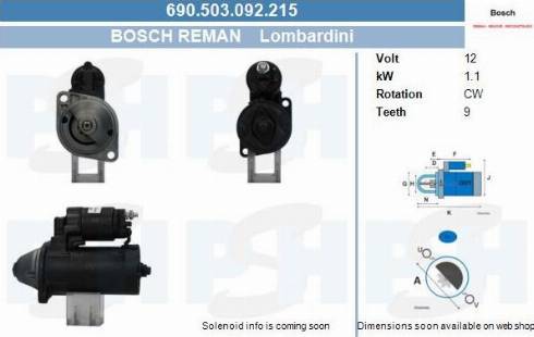 PSH 690.503.092.215 - Démarreur cwaw.fr