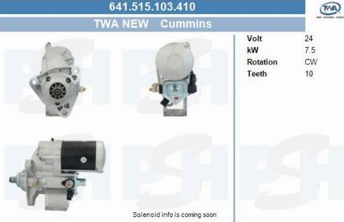 PSH 641.515.103.410 - Démarreur cwaw.fr