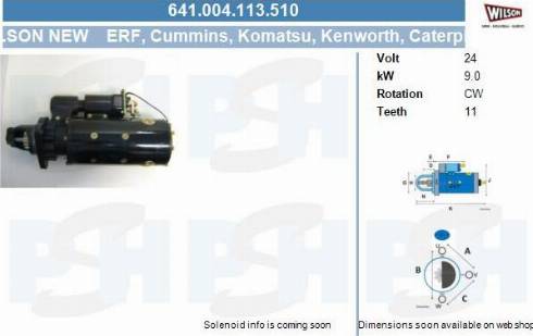 PSH 641.004.113.510 - Démarreur cwaw.fr