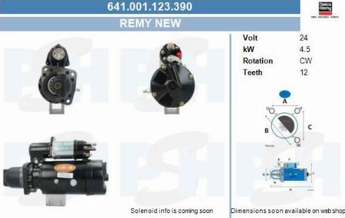 PSH 641.001.123.390 - Démarreur cwaw.fr