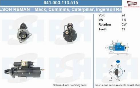 PSH 641.003.113.515 - Démarreur cwaw.fr