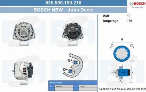 PSH 635.506.150.210 - Alternateur cwaw.fr