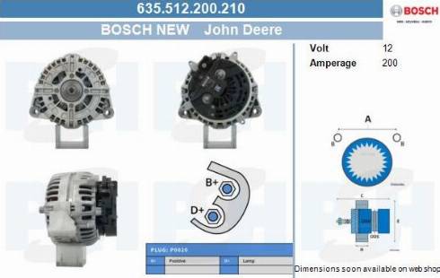 PSH 635.512.200.210 - Alternateur cwaw.fr