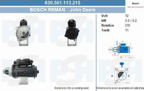 PSH 630.501.113.215 - Démarreur cwaw.fr