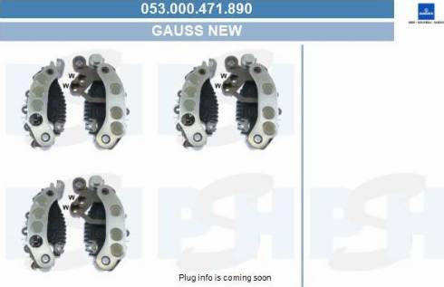 PSH 053.000.471.890 - Pont de diodes, alternateur cwaw.fr